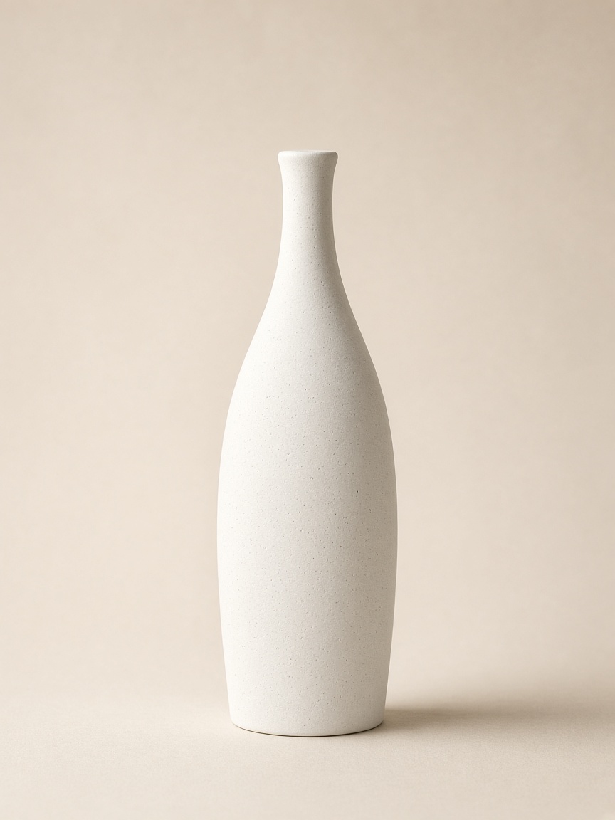 Chalk Bottle Vase