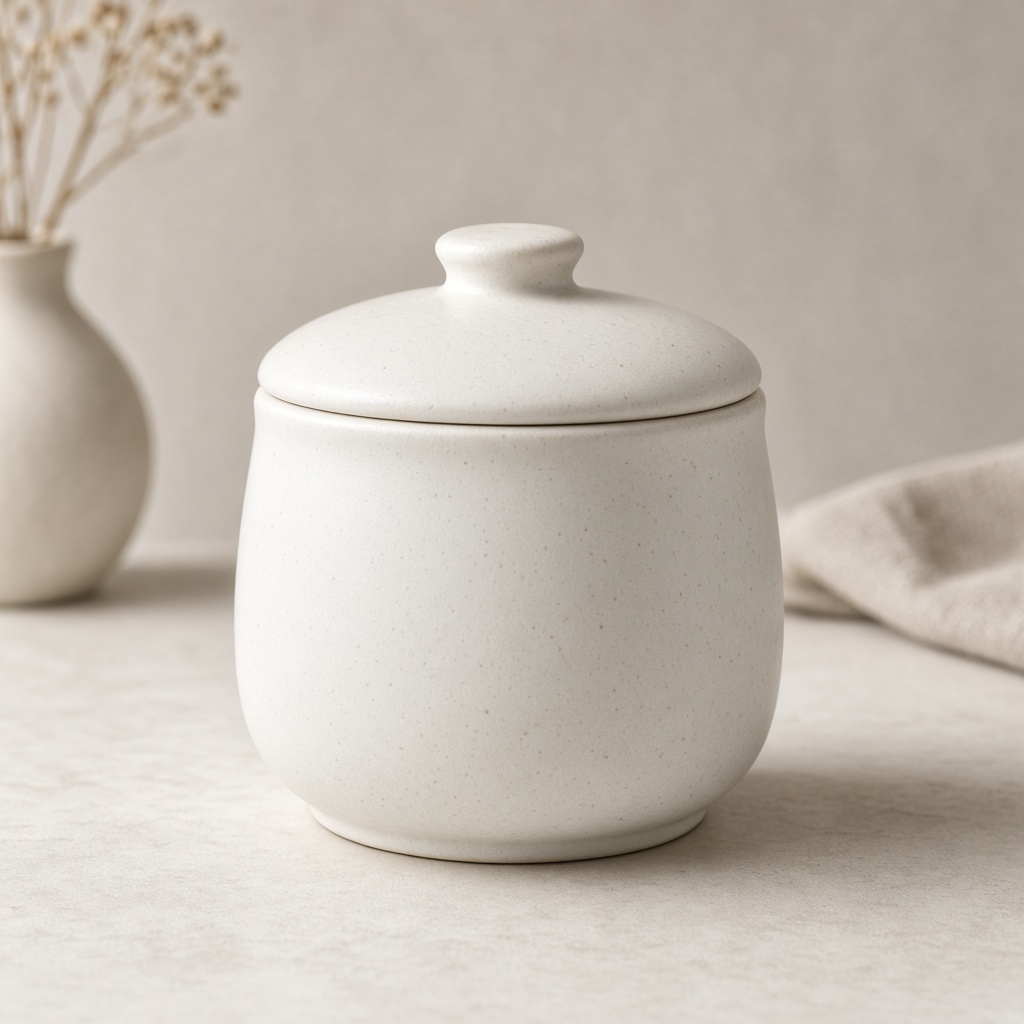Lidded Storage Jar Soft