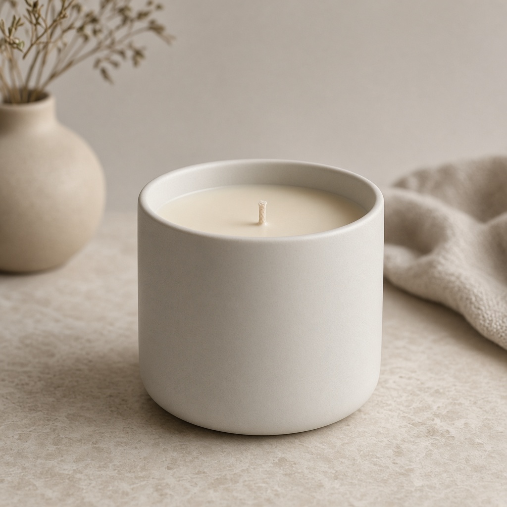 Santal Candle Ceramic Vessel