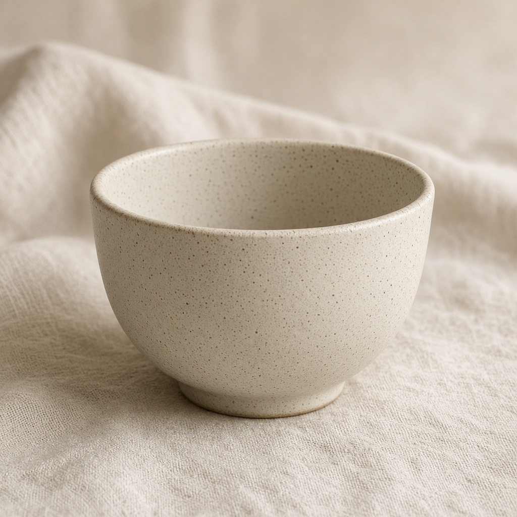Speckle Cream Bowl