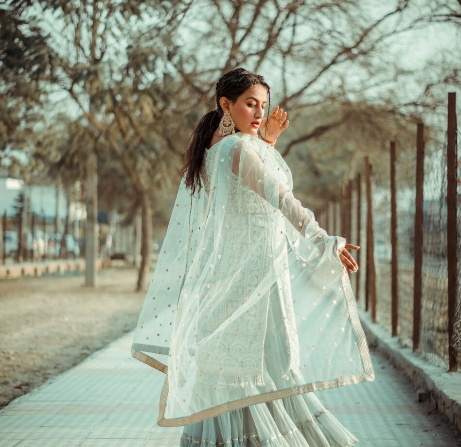 Indigo Block-Print Day Kurti