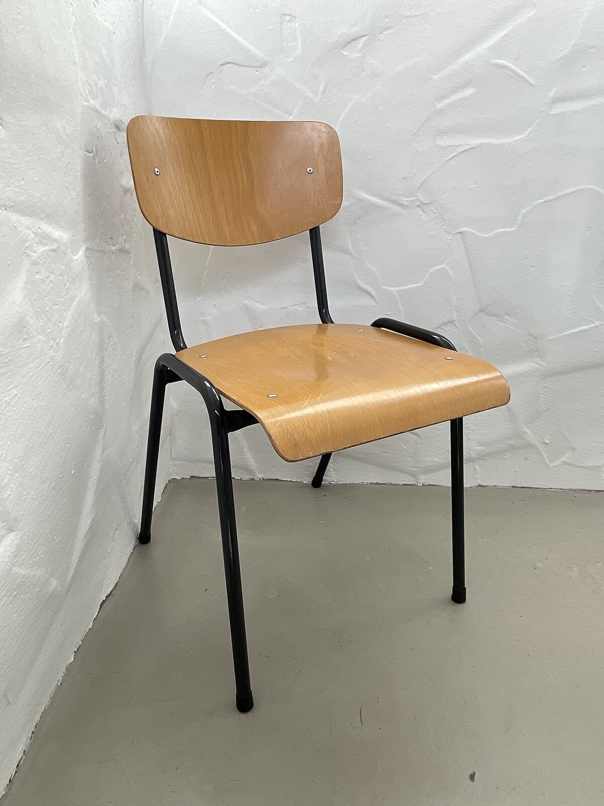 Stack Concrete Stool Pair