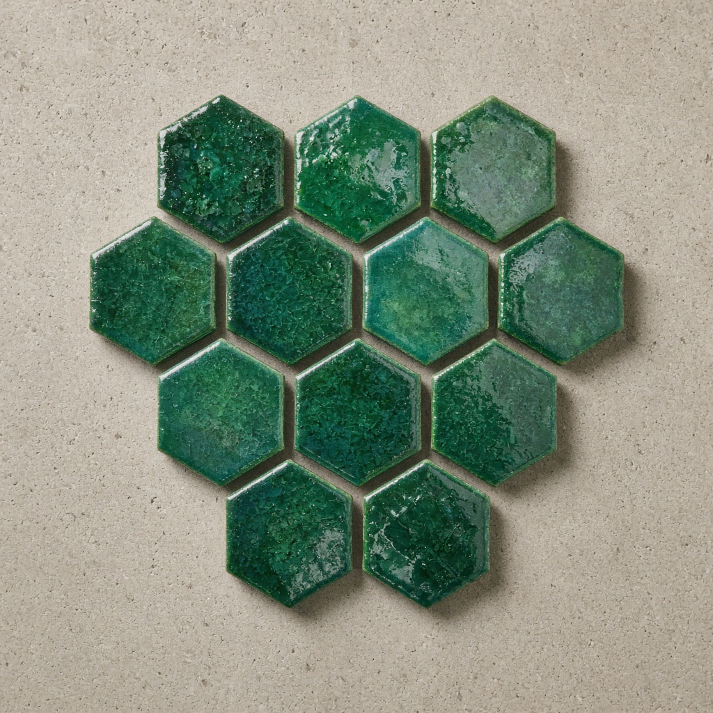 Emerald Hex Tile Pack