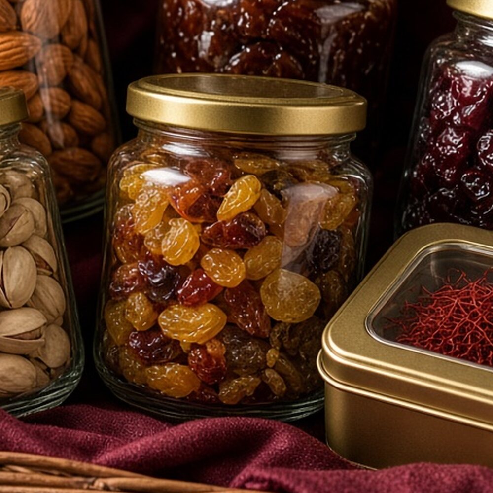 Royal Wooden Nut Hamper