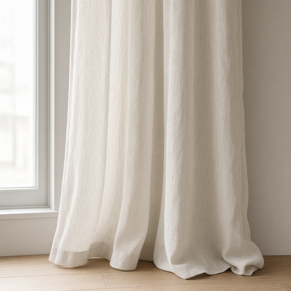 Linen Curtain Panel Pair