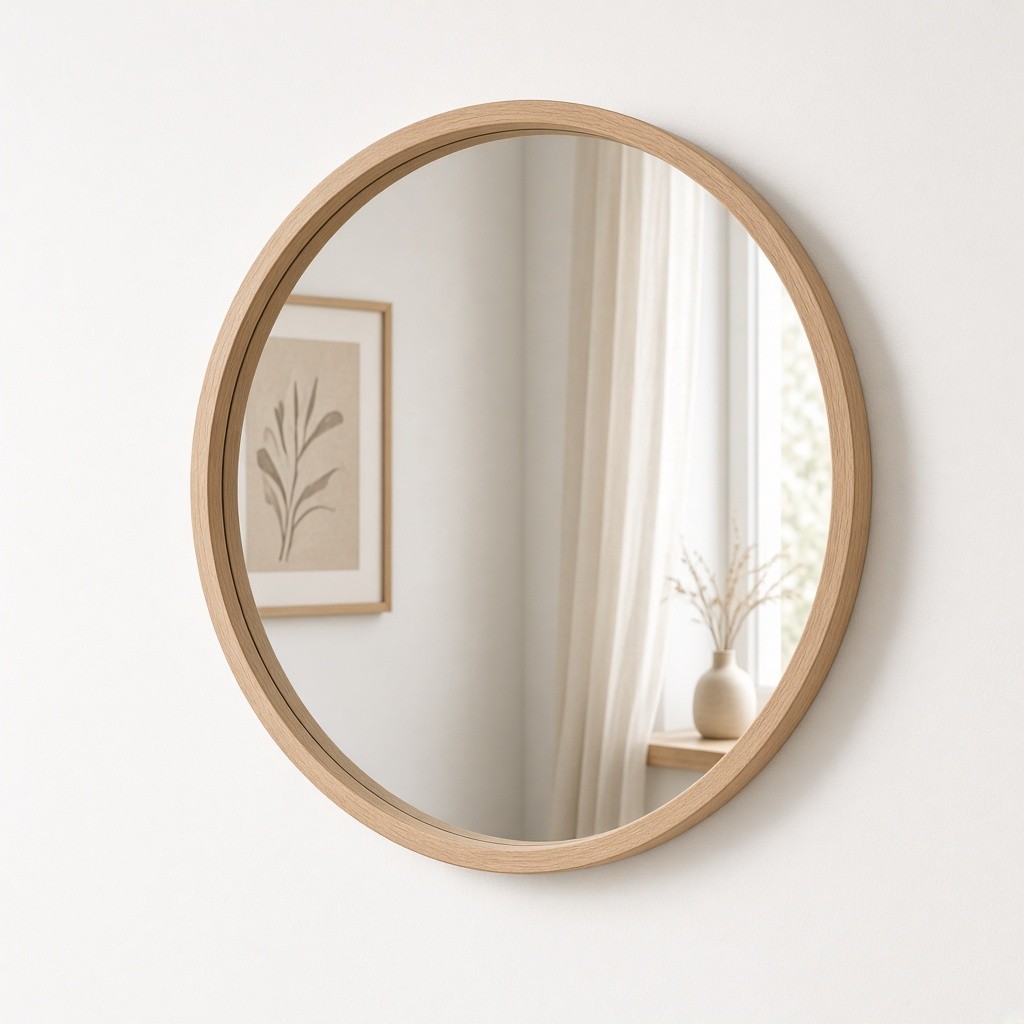 Wall Mirror Soft Round
