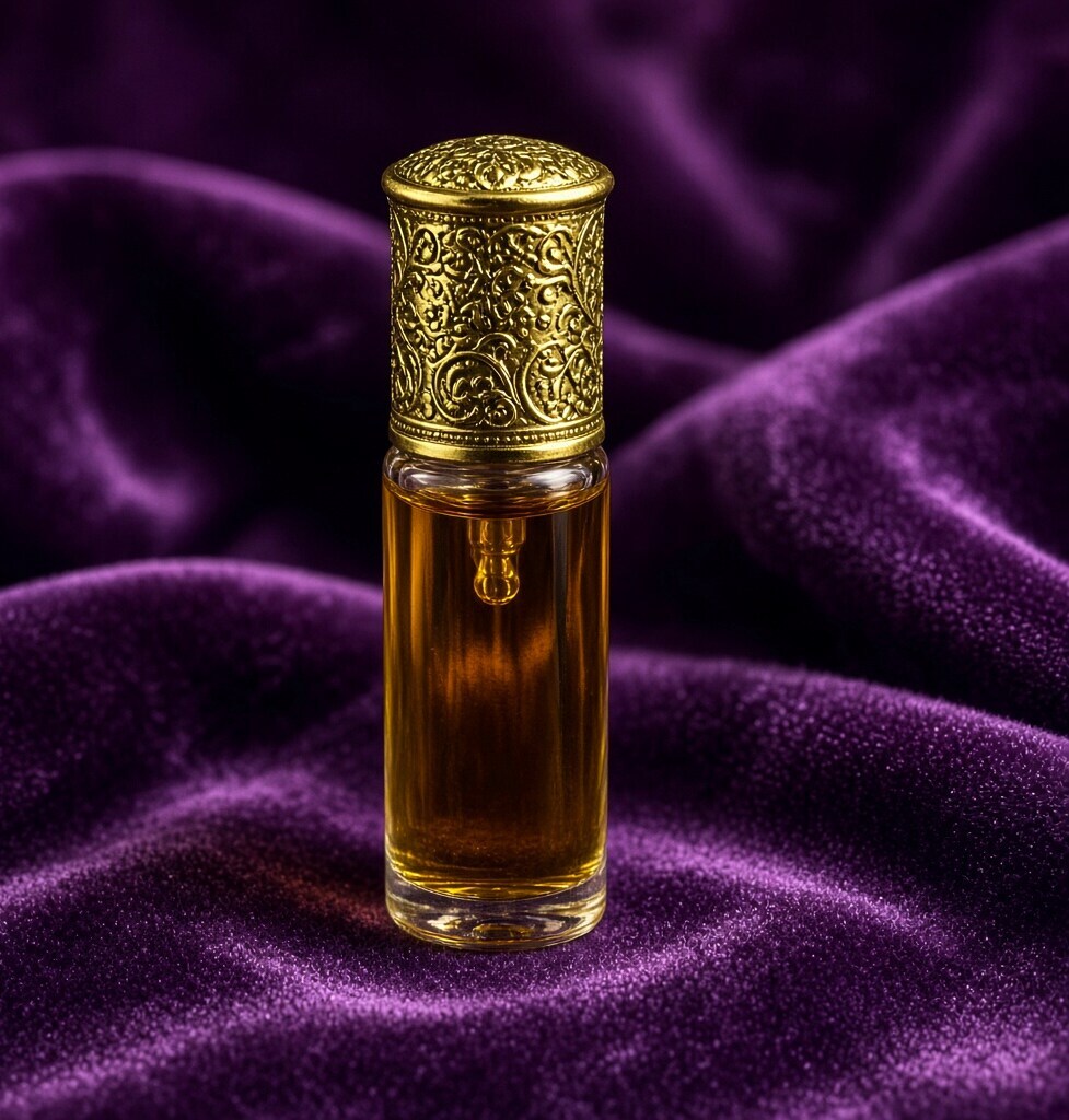 Saffron Attar Roll