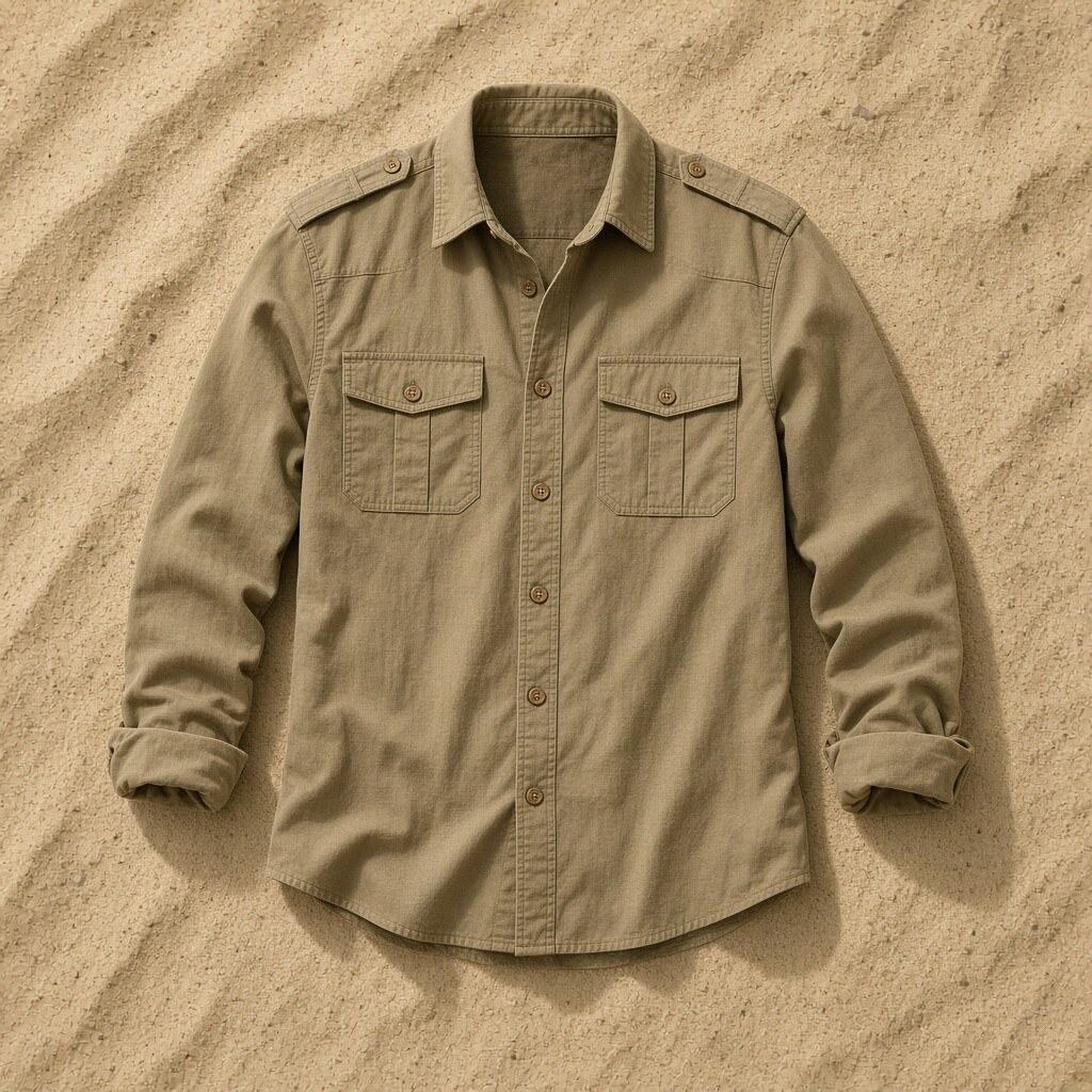 Khaki Field Shirt Duo