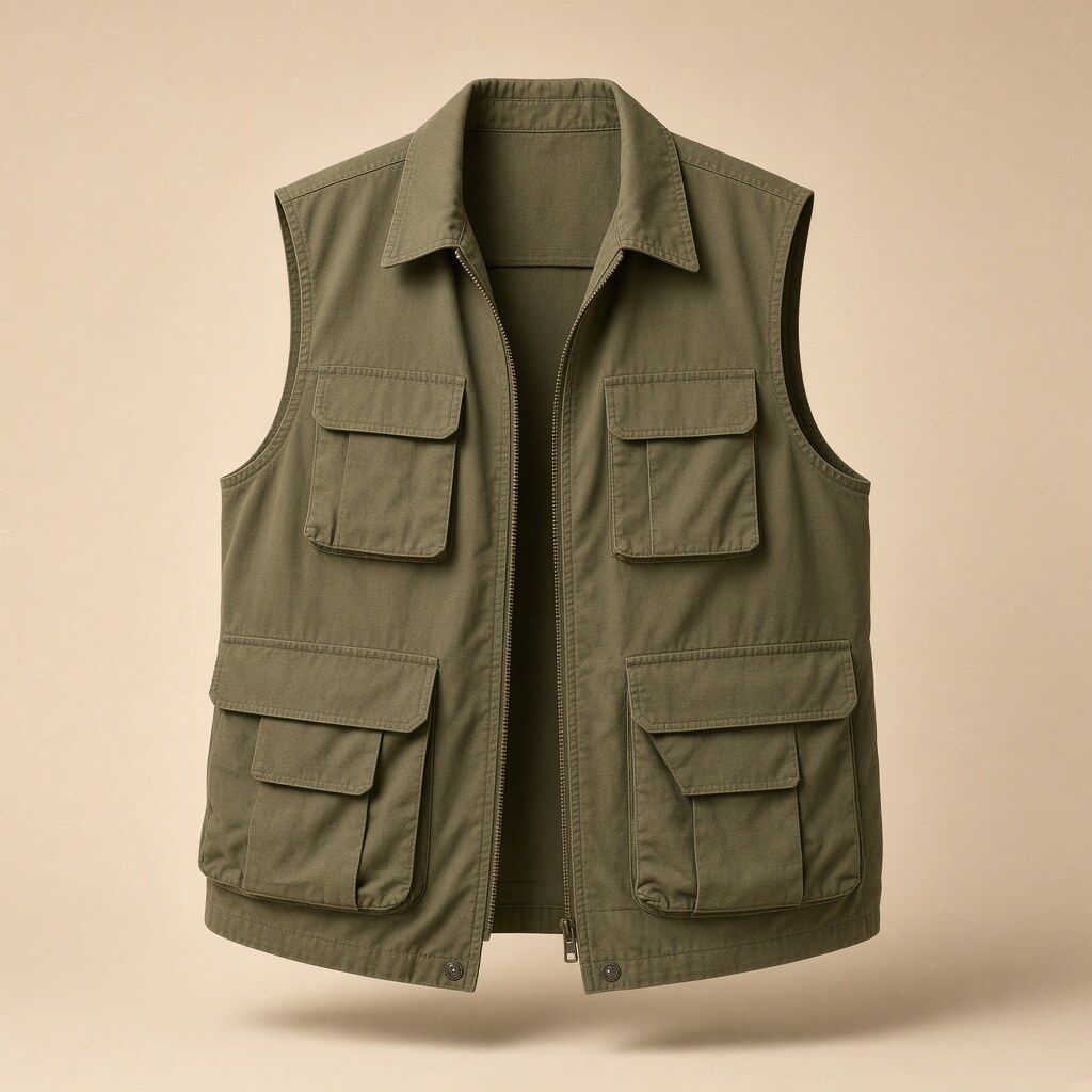 Multi-Pocket Field Vest