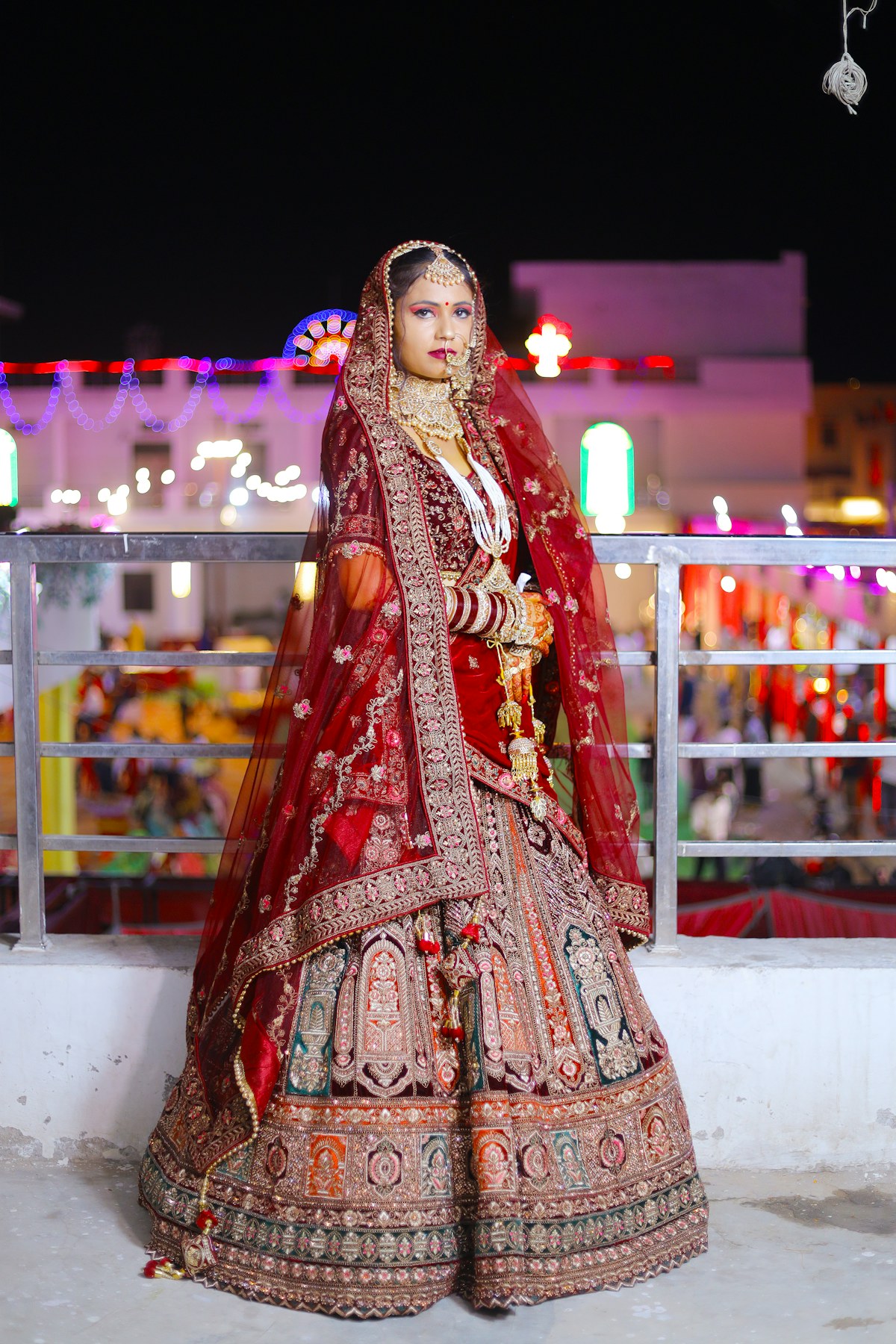 Embroidered Bridal Lehenga