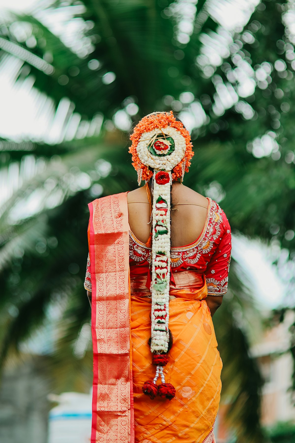Ivory Reception Saree