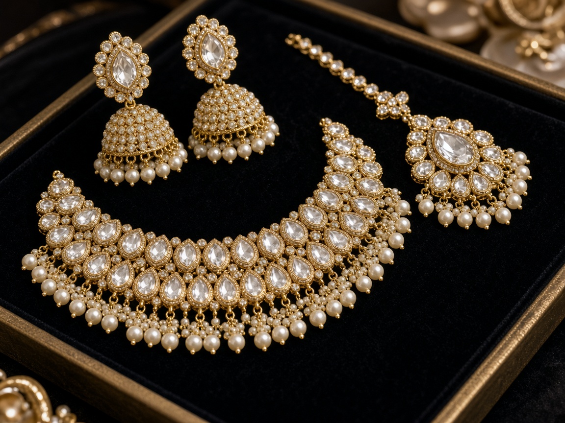 Polki Bridal Set
