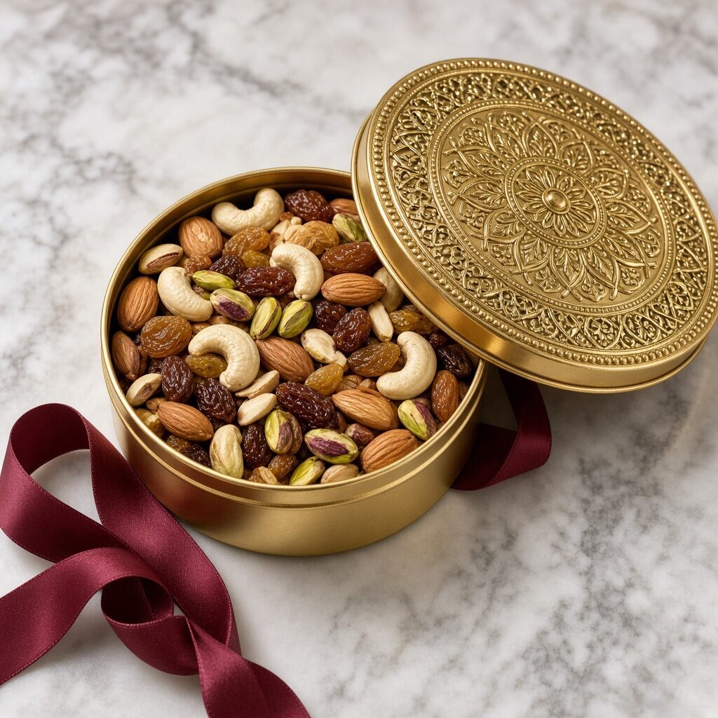 Dry Fruit Pyramid Box