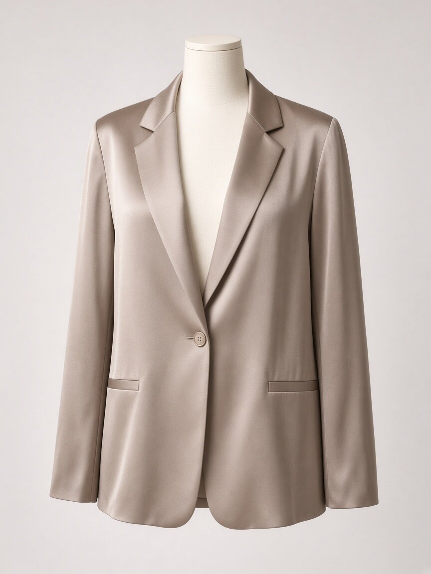 Soft Silk Blazer