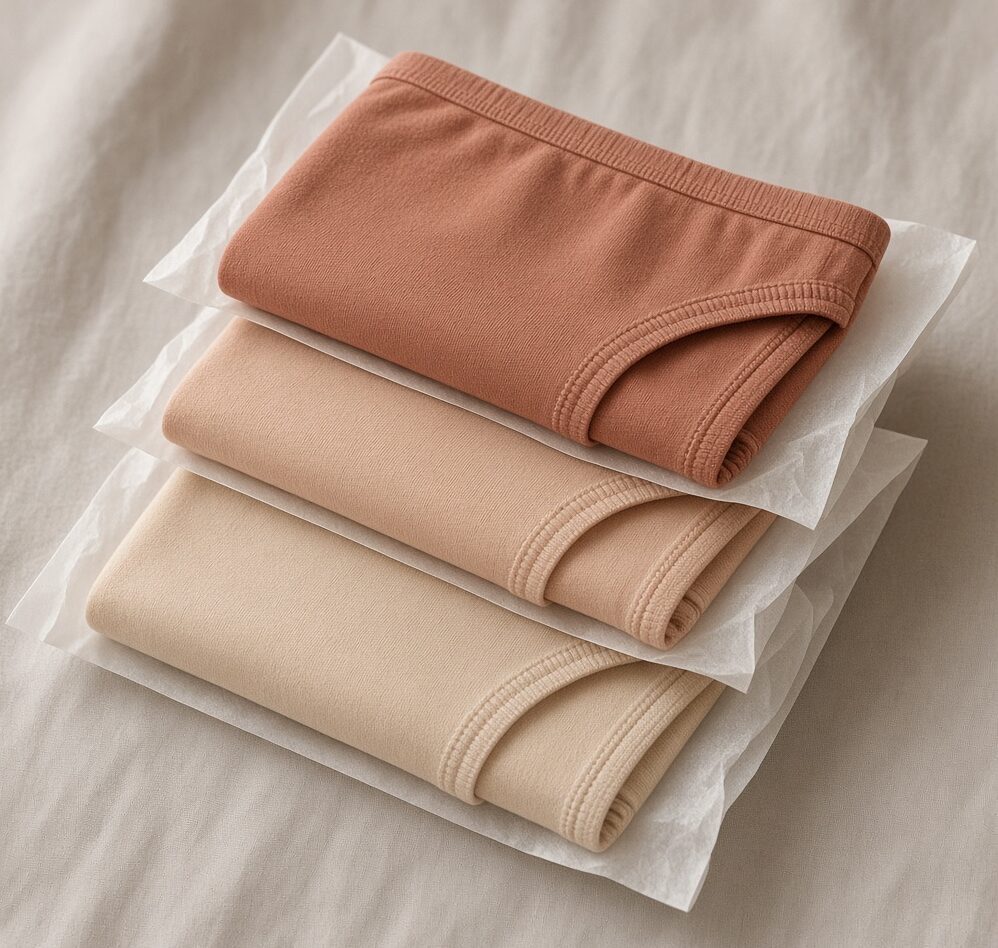 Blush Cotton High-Waist Brief