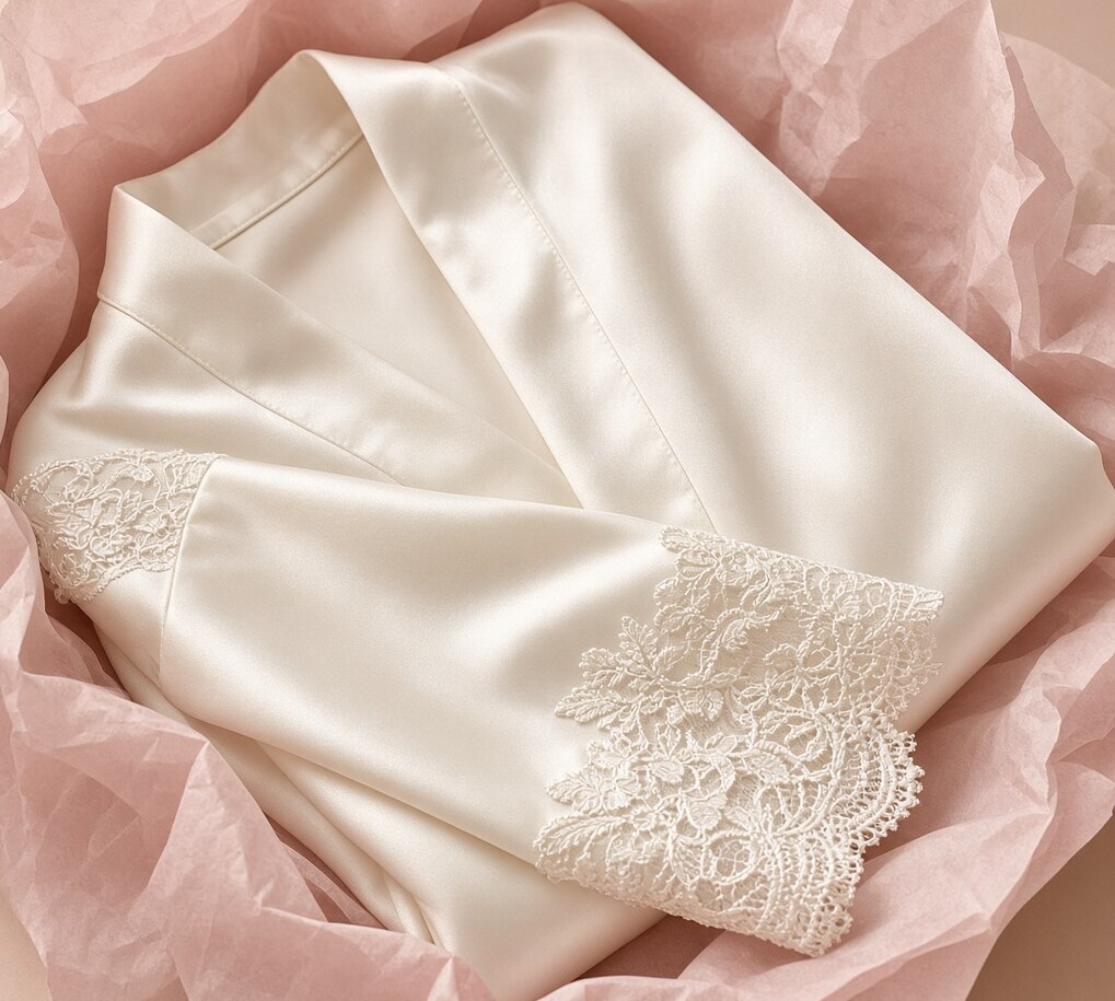 Blush Tissue Trousseau Set