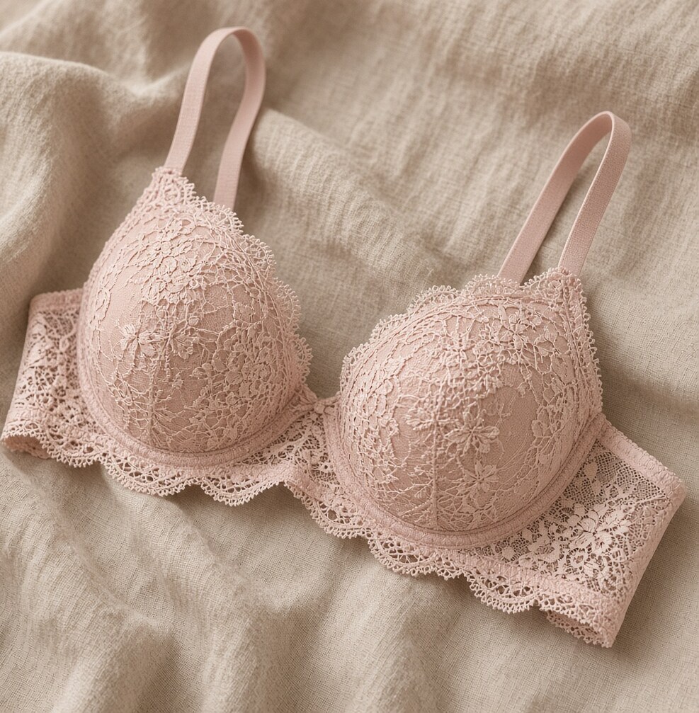Ivory Lace Soft Cup Bra