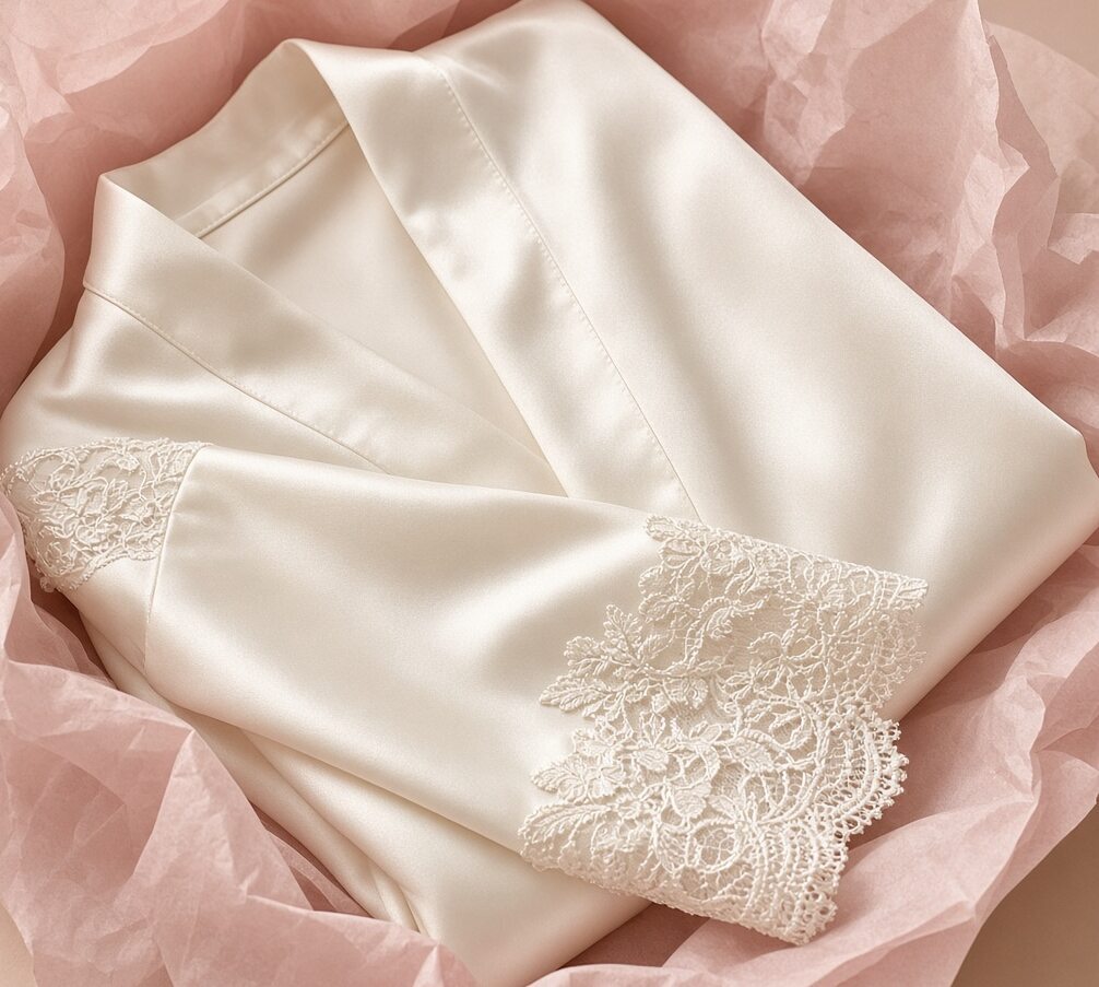 Ivory Trousseau Bridal Robe