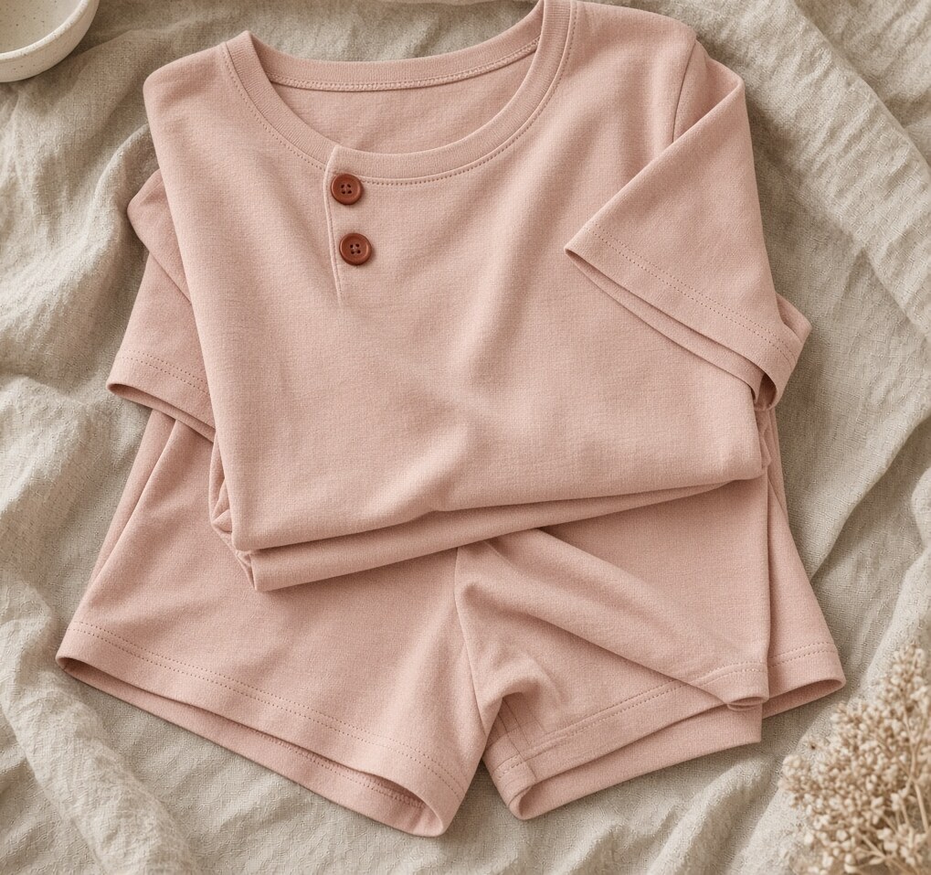 Nude Modal Sleep Pant Set