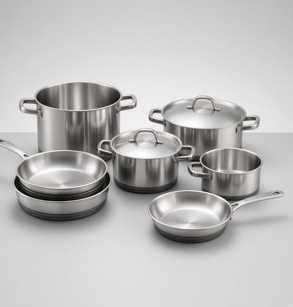 Tri-Ply Cookware Set 5pc