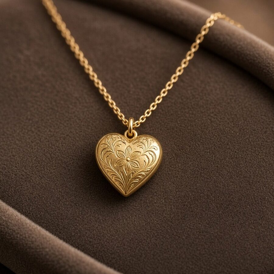 Emerald Locket Soft Oval