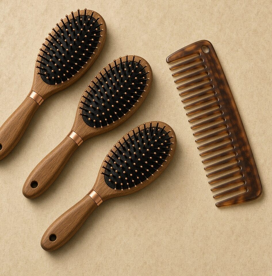 Copper Comb Pocket