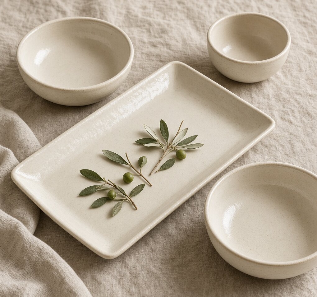 Butter Dish Porcelain