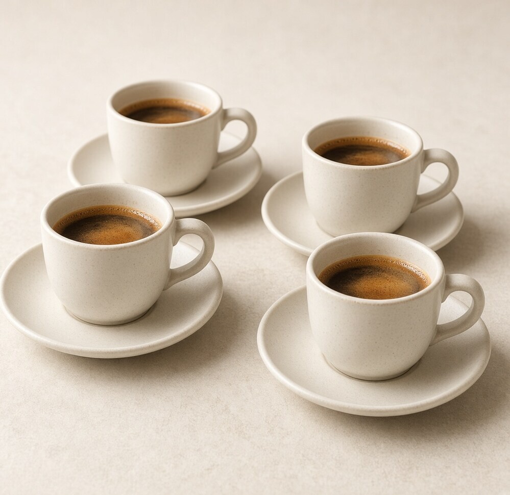 Cappuccino Cup Set 4