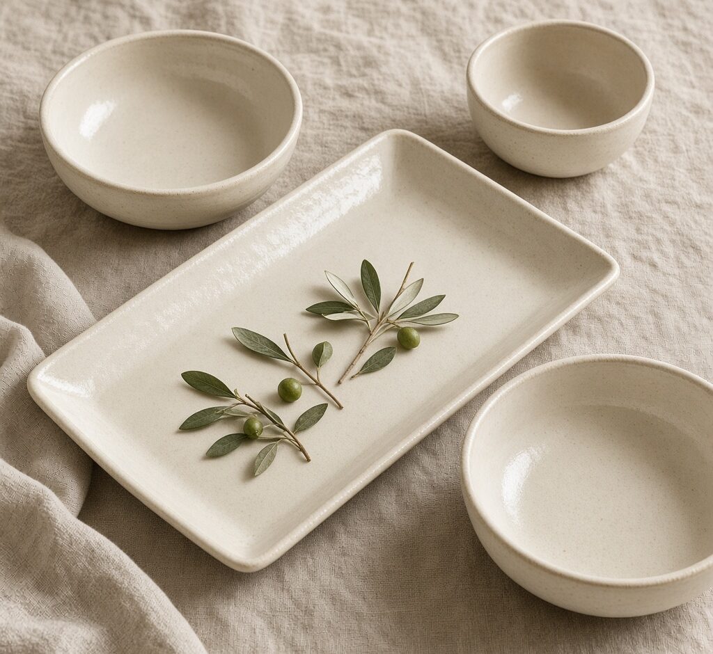 Cheese Board Ceramic Oval