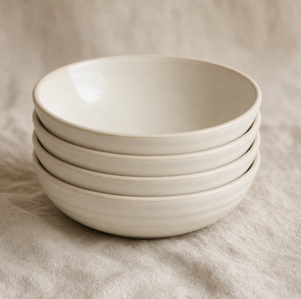 Glaze Soup Bowl Trio