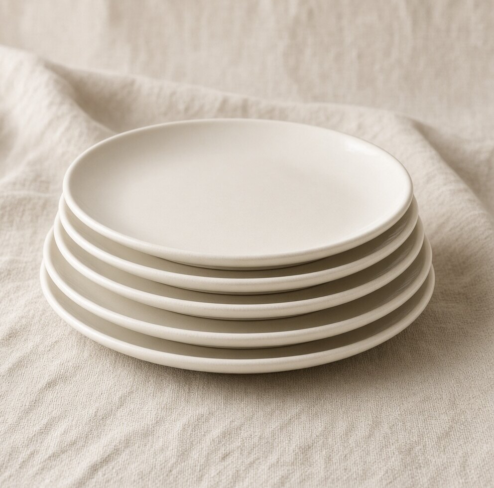 Ivory Dinner Plate Set 6