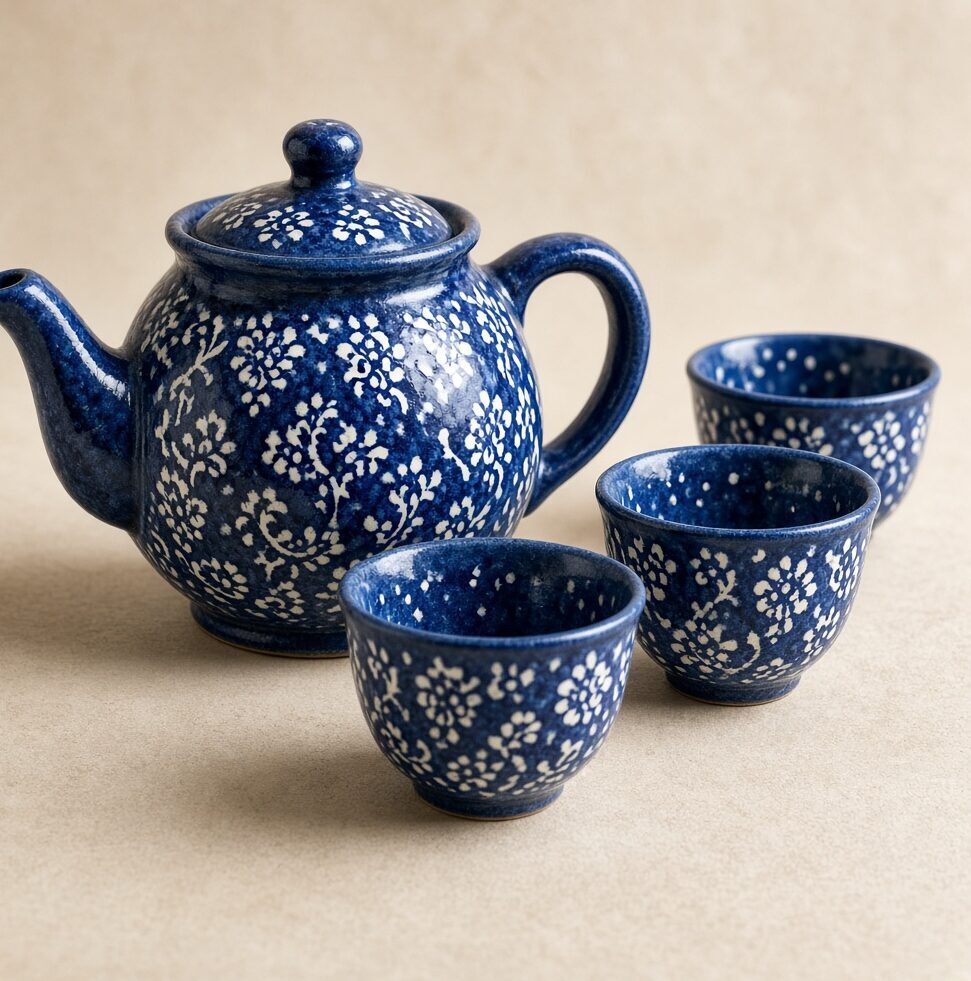Khurja Porcelain Tea Set