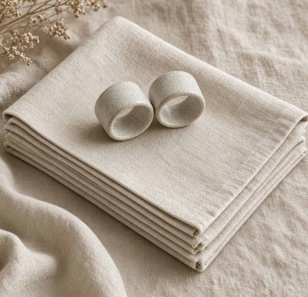Napkin Ring Ceramic 6