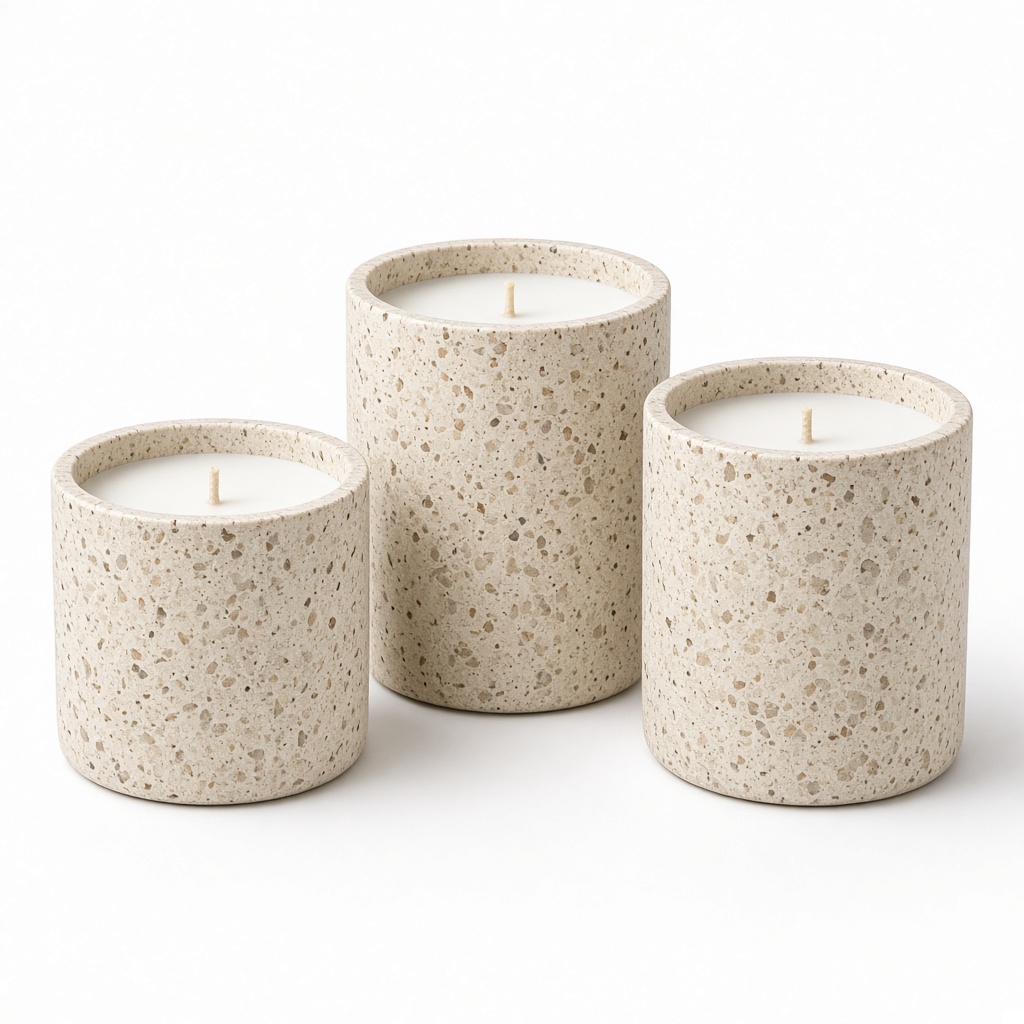 Candle Trio Speckle