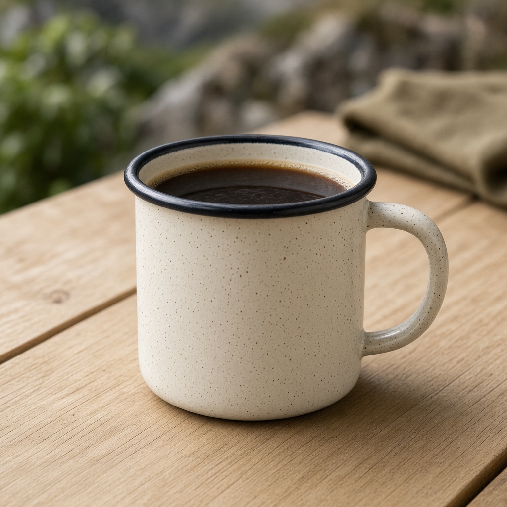 Enamel Camp Mug