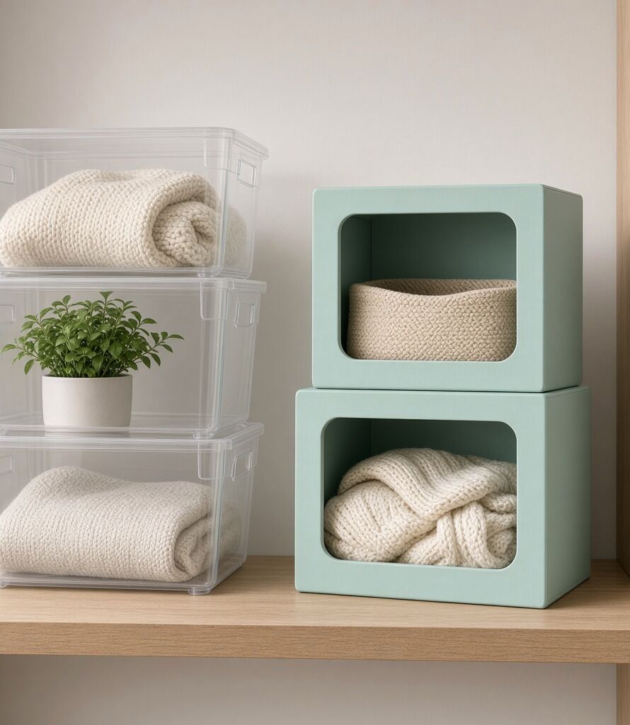 Label Shelf Bin Duo Soft