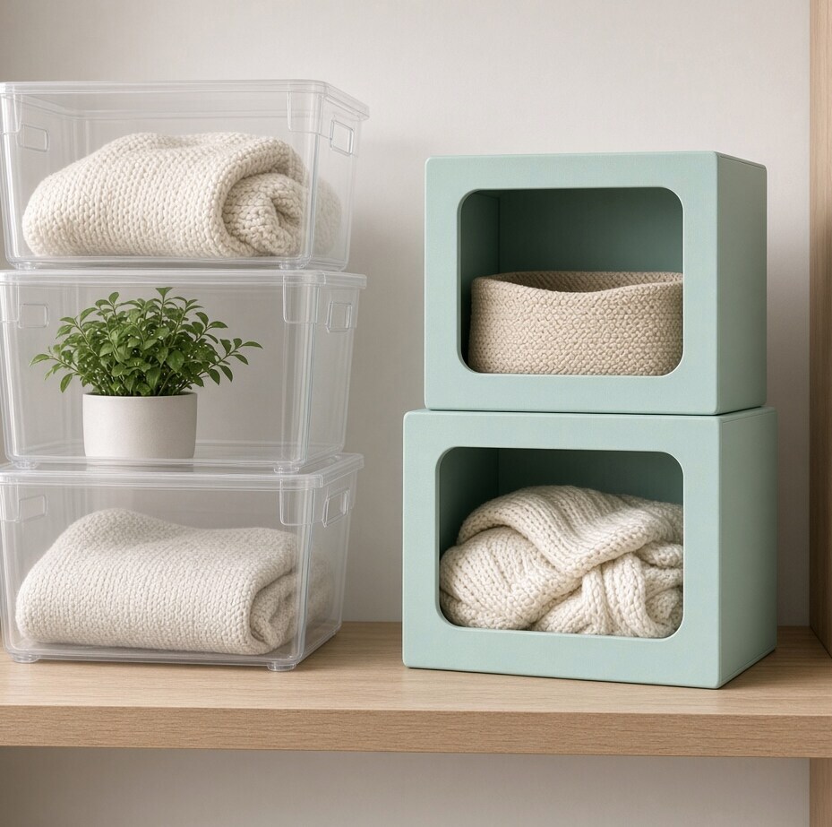Mint Grid Soft Shelf