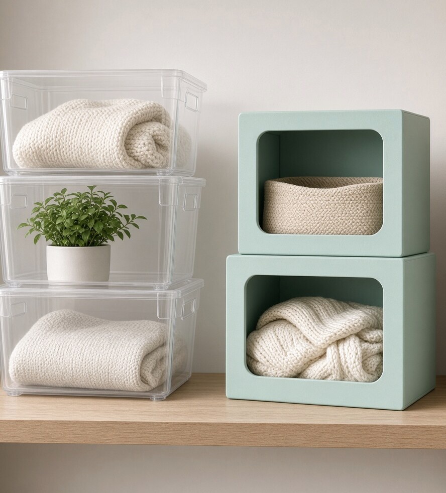 Shelf Bin Stack Soft