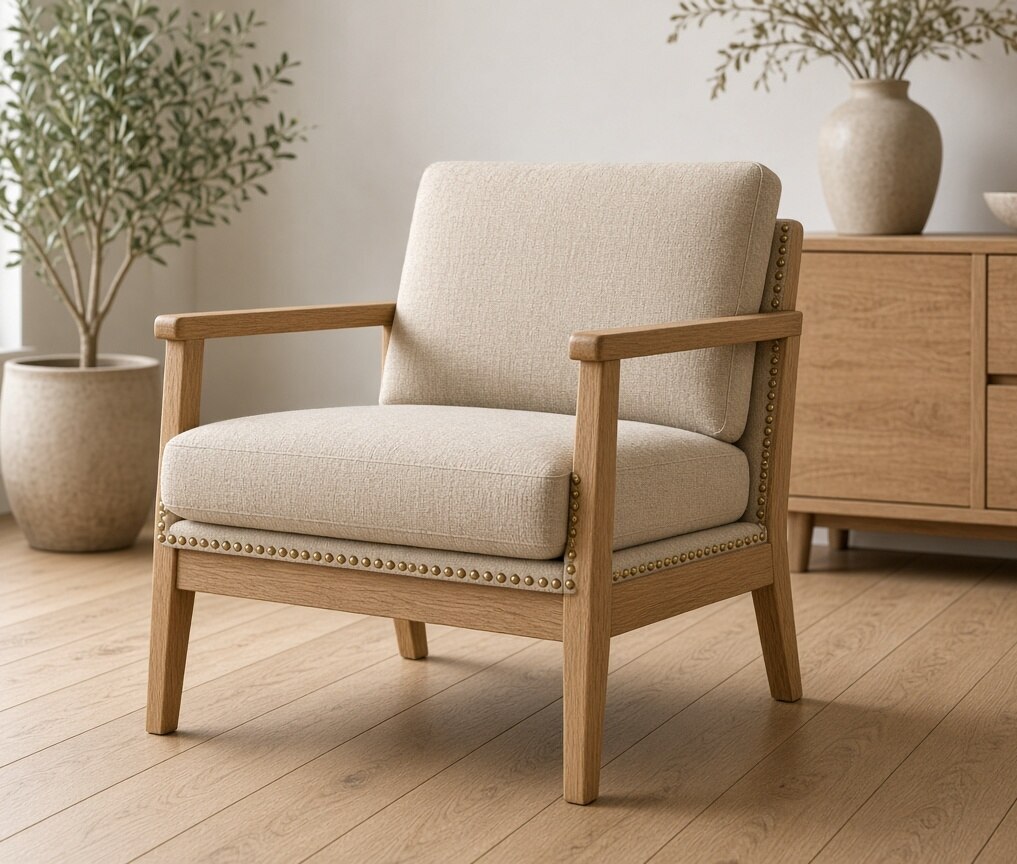Chaise Lounge Oak
