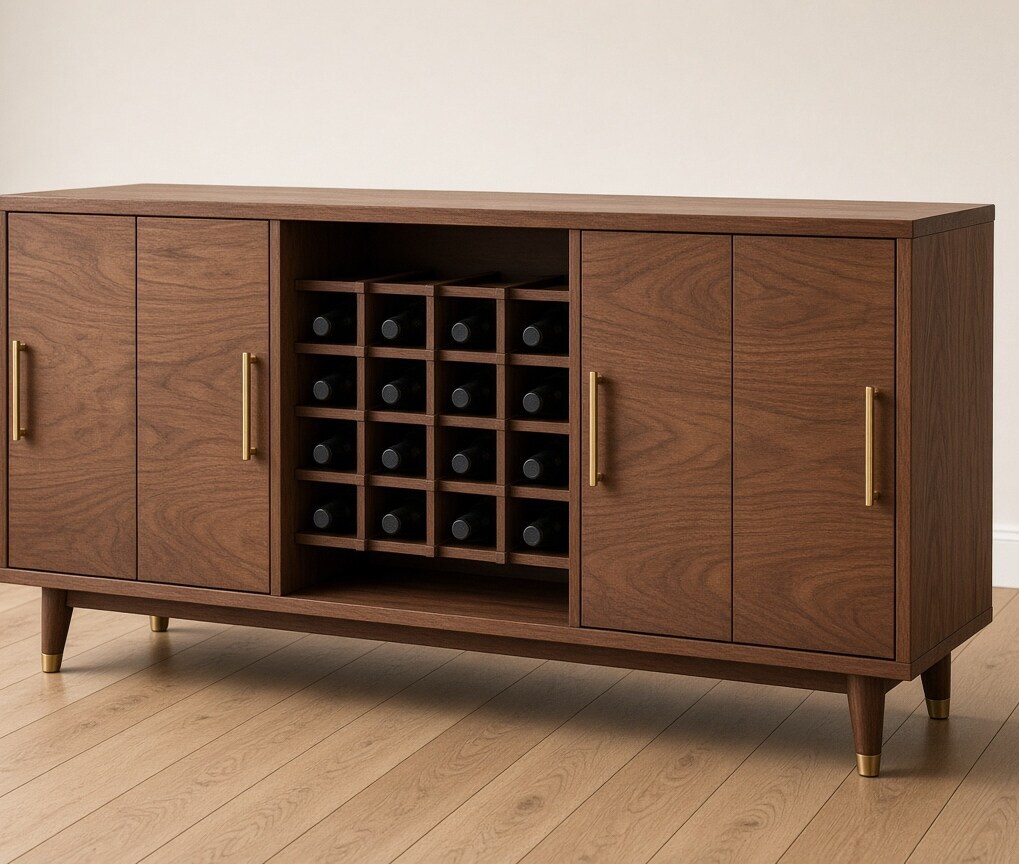 Media Console Walnut