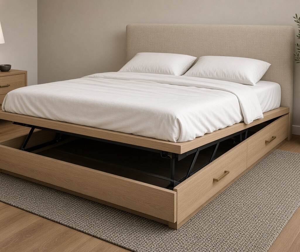 Queen Bed Frame Oak