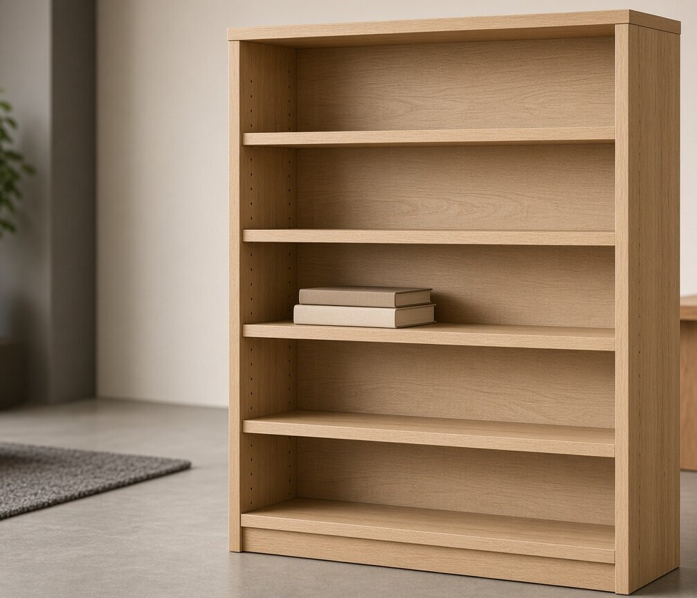 Tall Bookcase Oak
