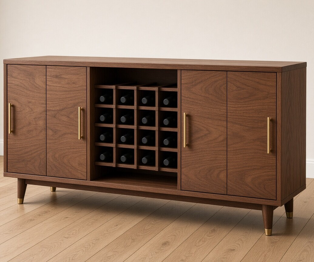 TV Unit Floating Oak