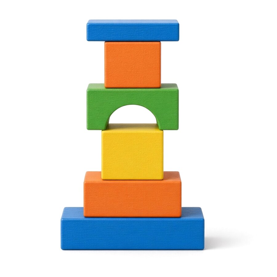 Wooden Building Blocks 50