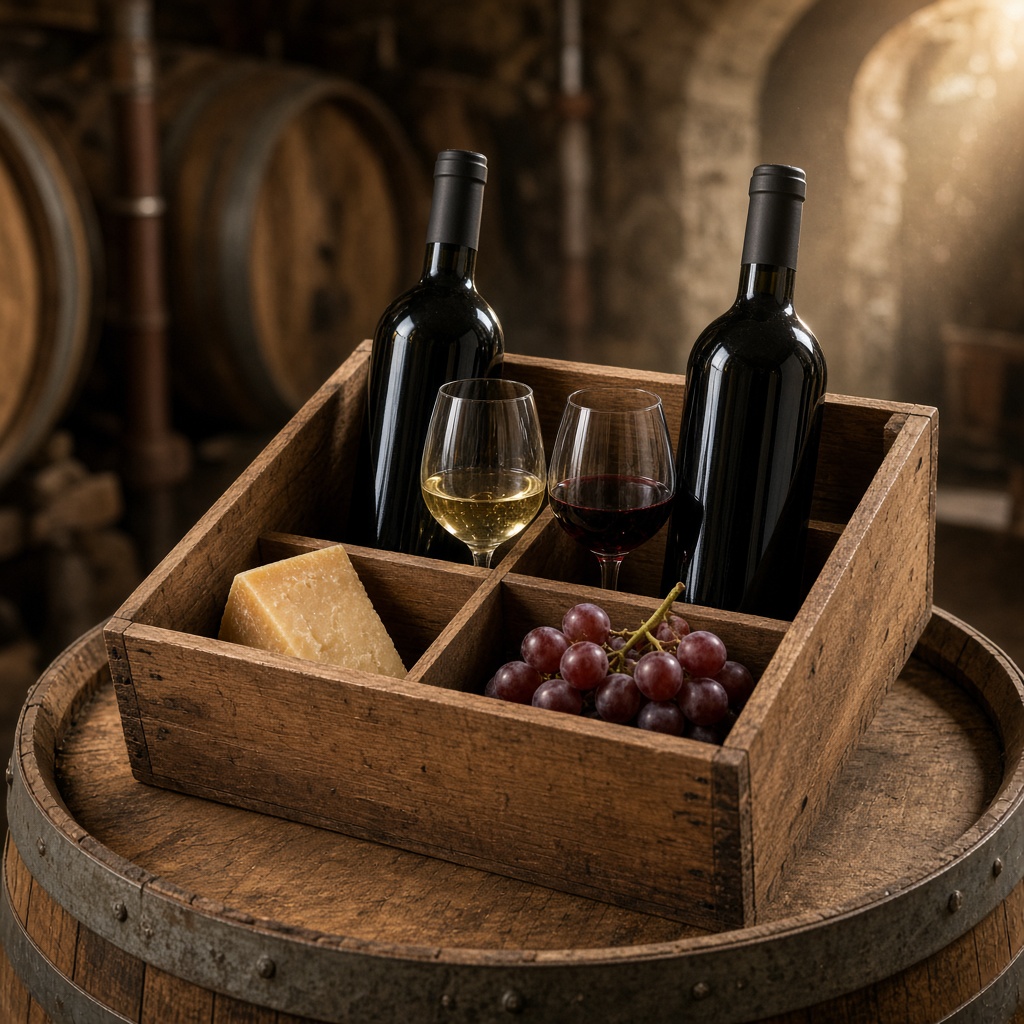 Vineyard Tasting Crate