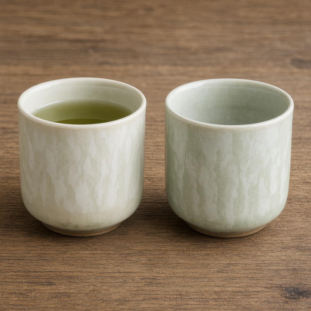 Yunomi Pair Soft Glaze