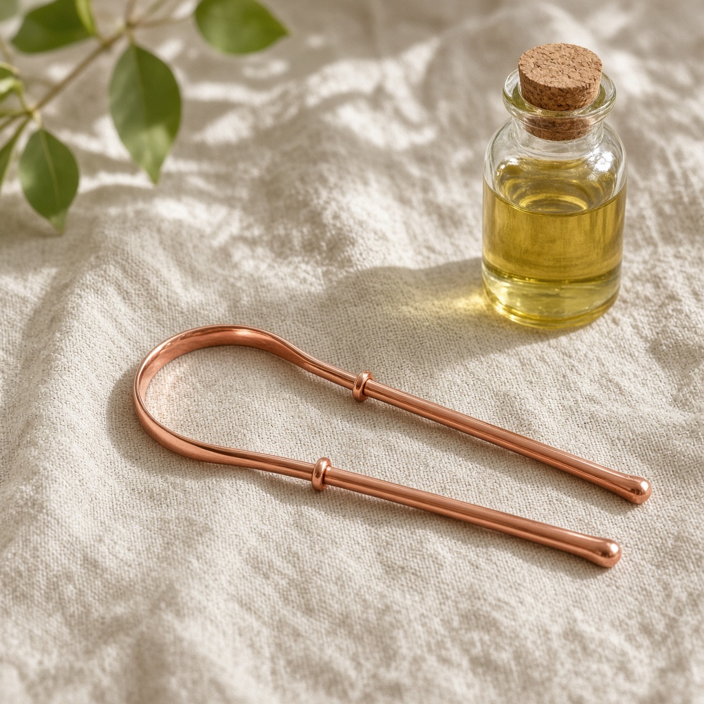 Copper Tongue Cleaner