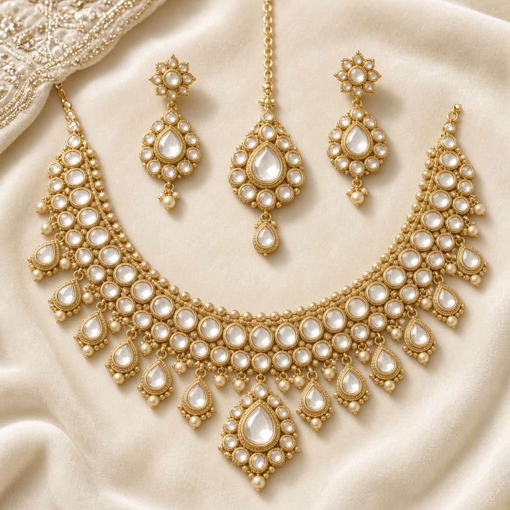 Bridal Polki Trousseau Set