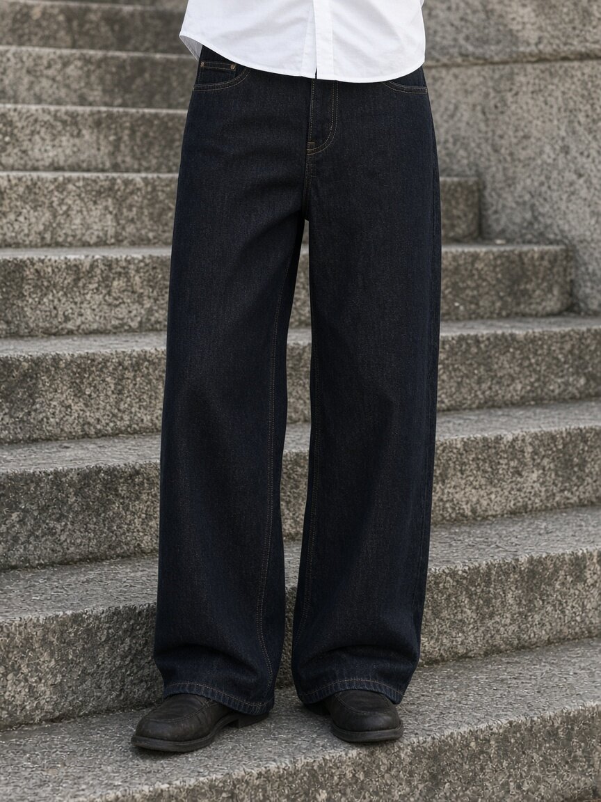 Ink Dark Wide Jean