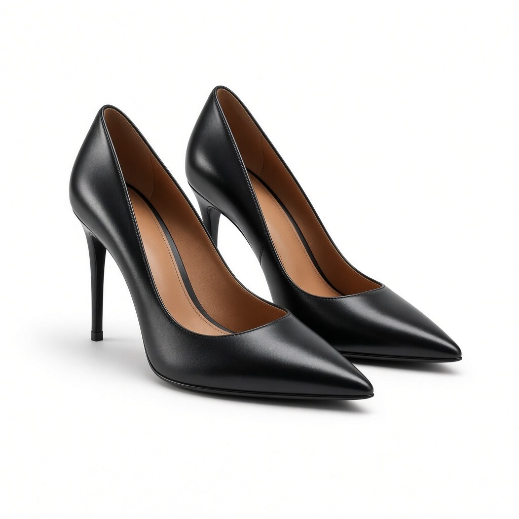 Pointed Editorial Heel
